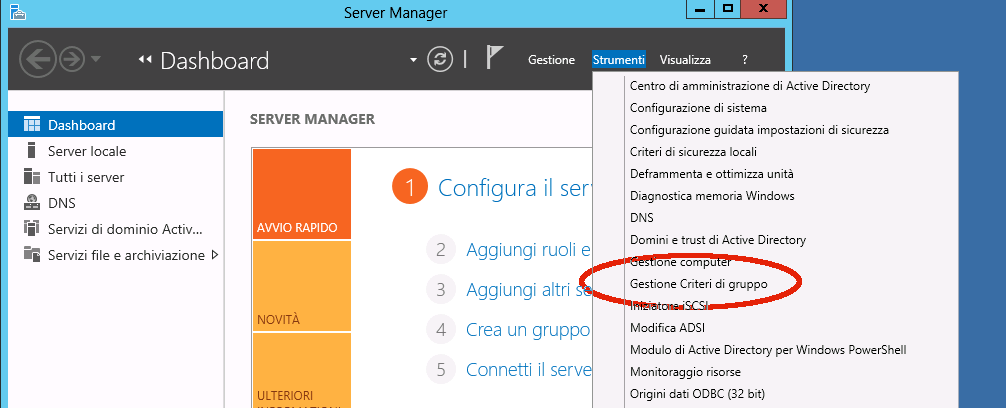 server manager