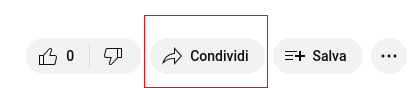 pulsante condivisione video